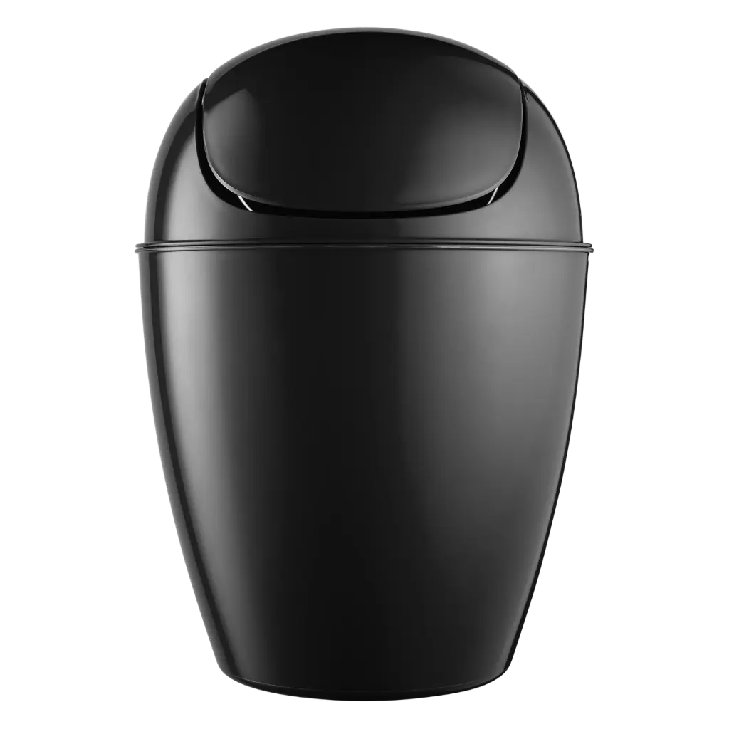 Tidy Casa - Swing Bin 12L  (Black)