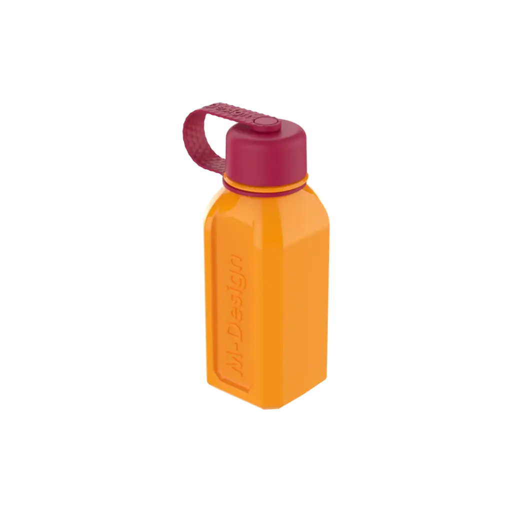 زجاجة مياه Fresco (برتقالي/فوشيا, 500ml)